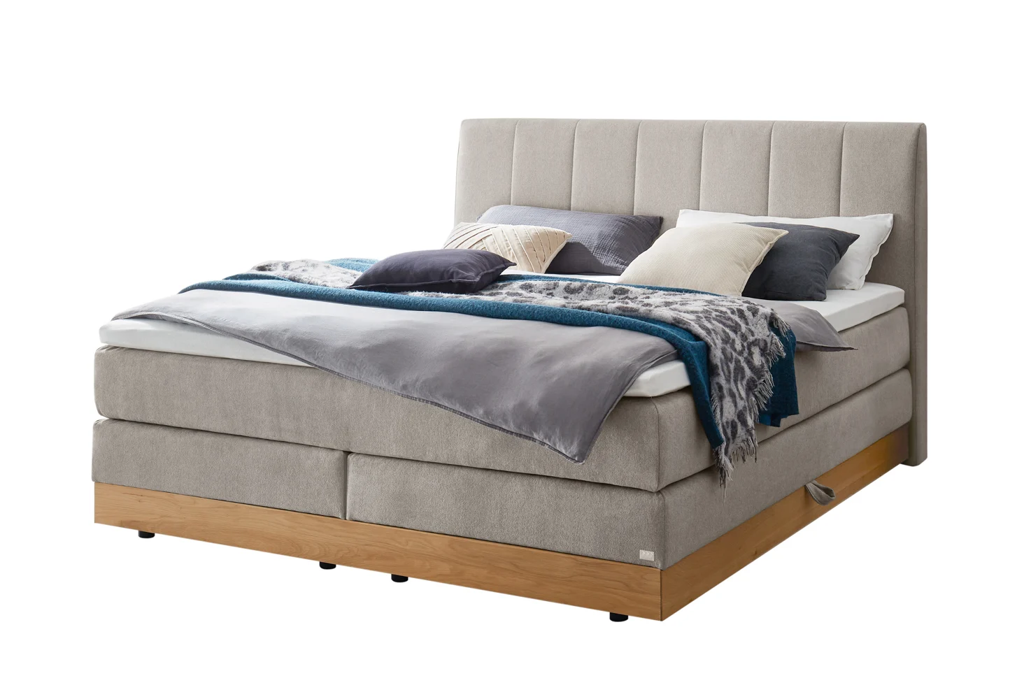Hasena Pronto Pedrosa Boxspringbett Eiche bright