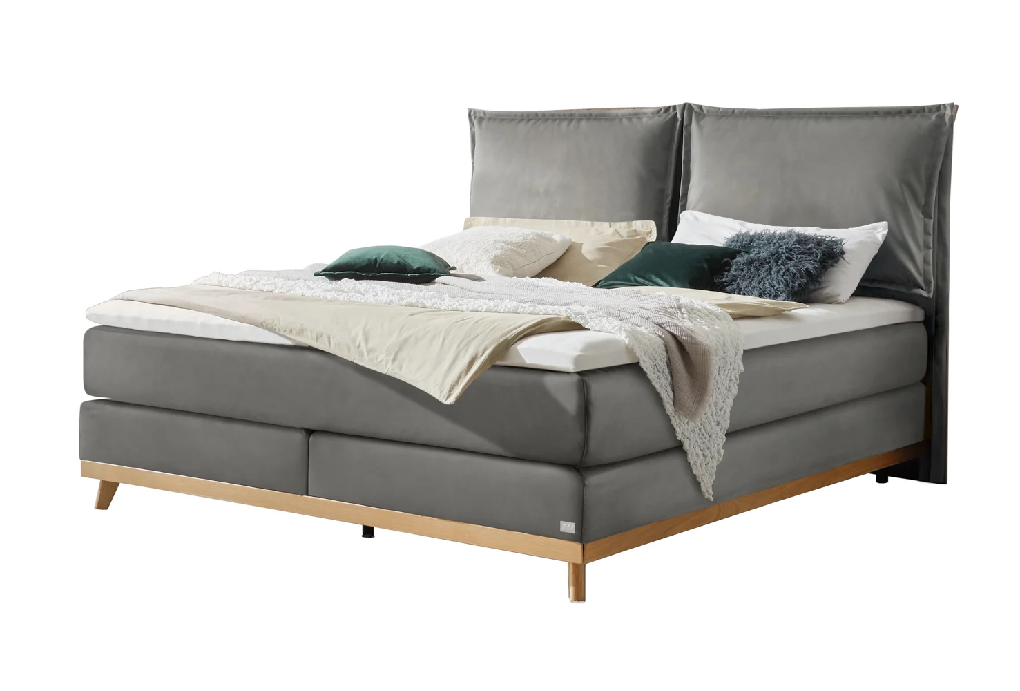 Hasena Pronto Imelda Boxspringbett Eiche bright