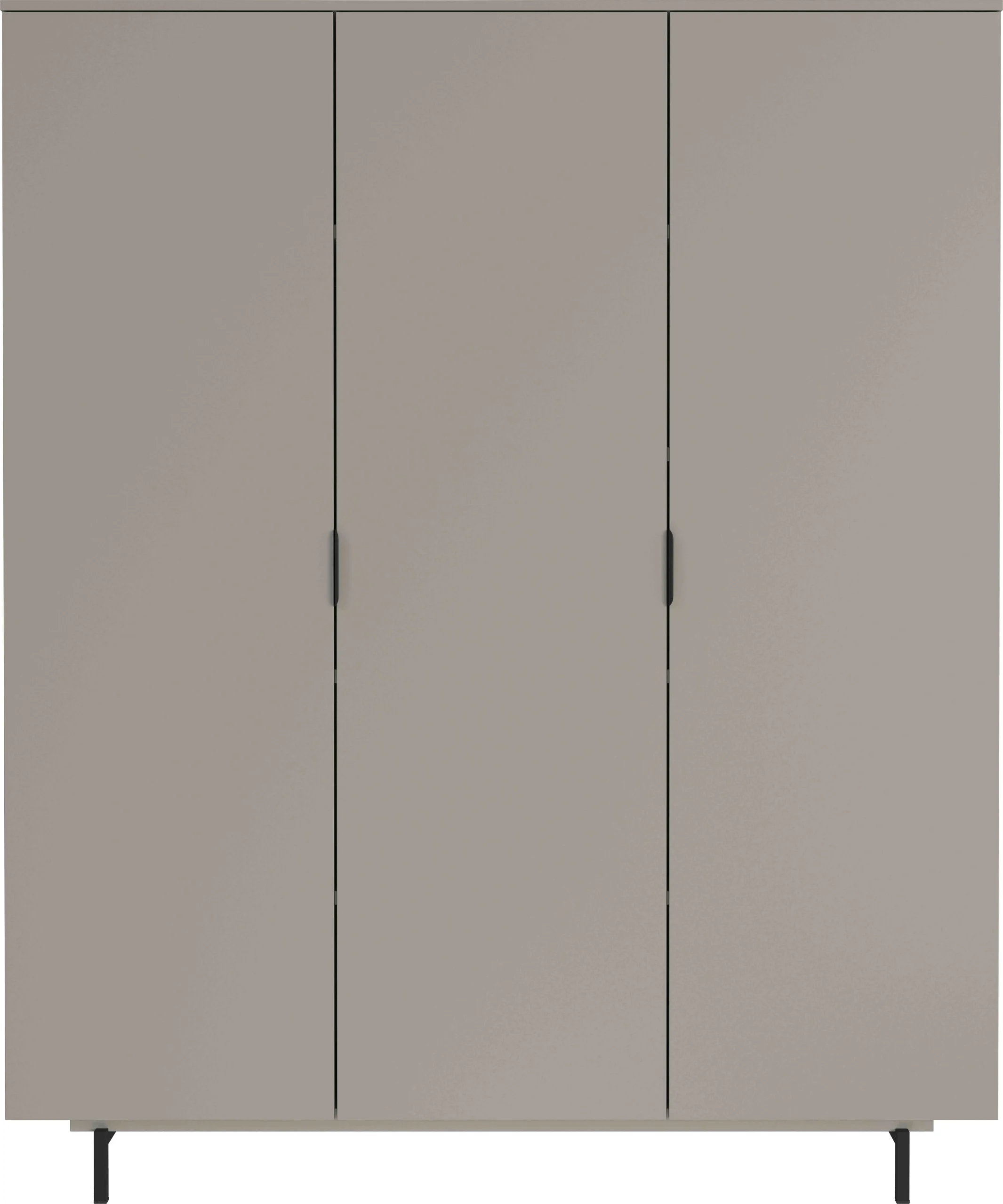 Germania Tomino Kleiderschrank steingrau/Soft-close