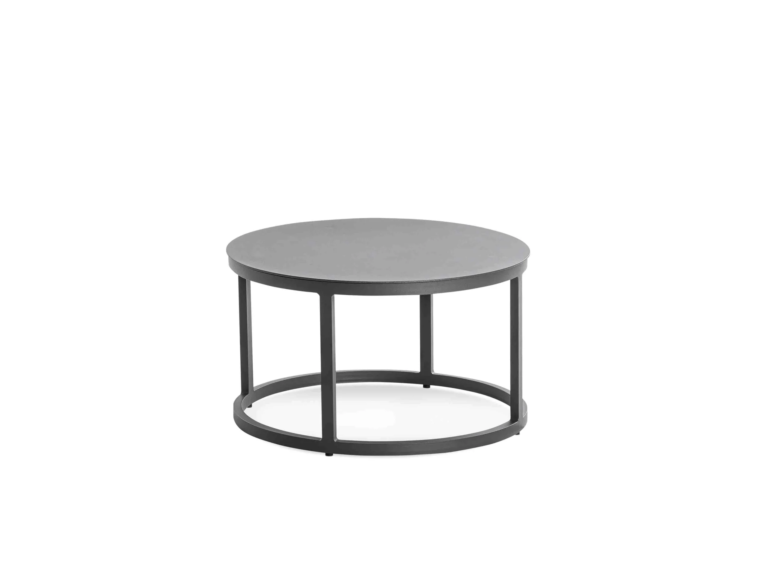 Niehoff Serra Loungetisch Aluminium/Anthrazit