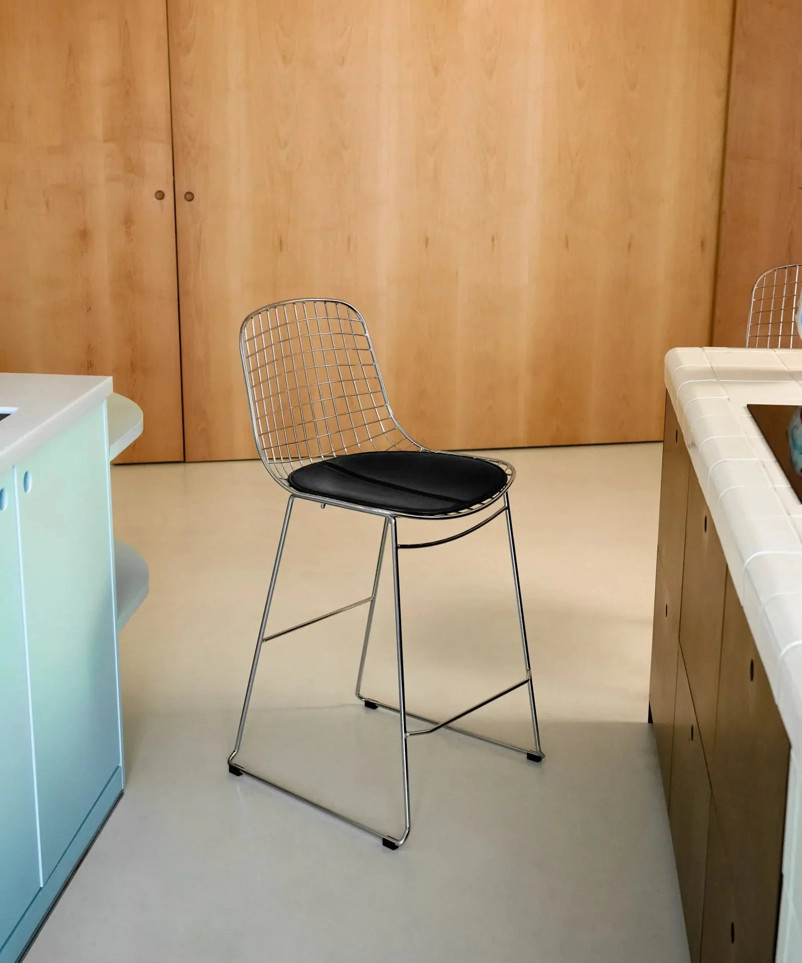 Metall-Hocker Roma