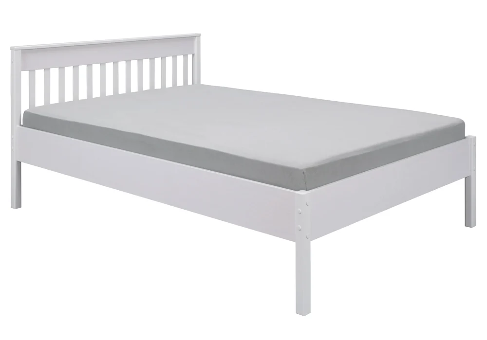 Inter Link Chilly Home Bett Colonial Massivholz Kiefer weiß