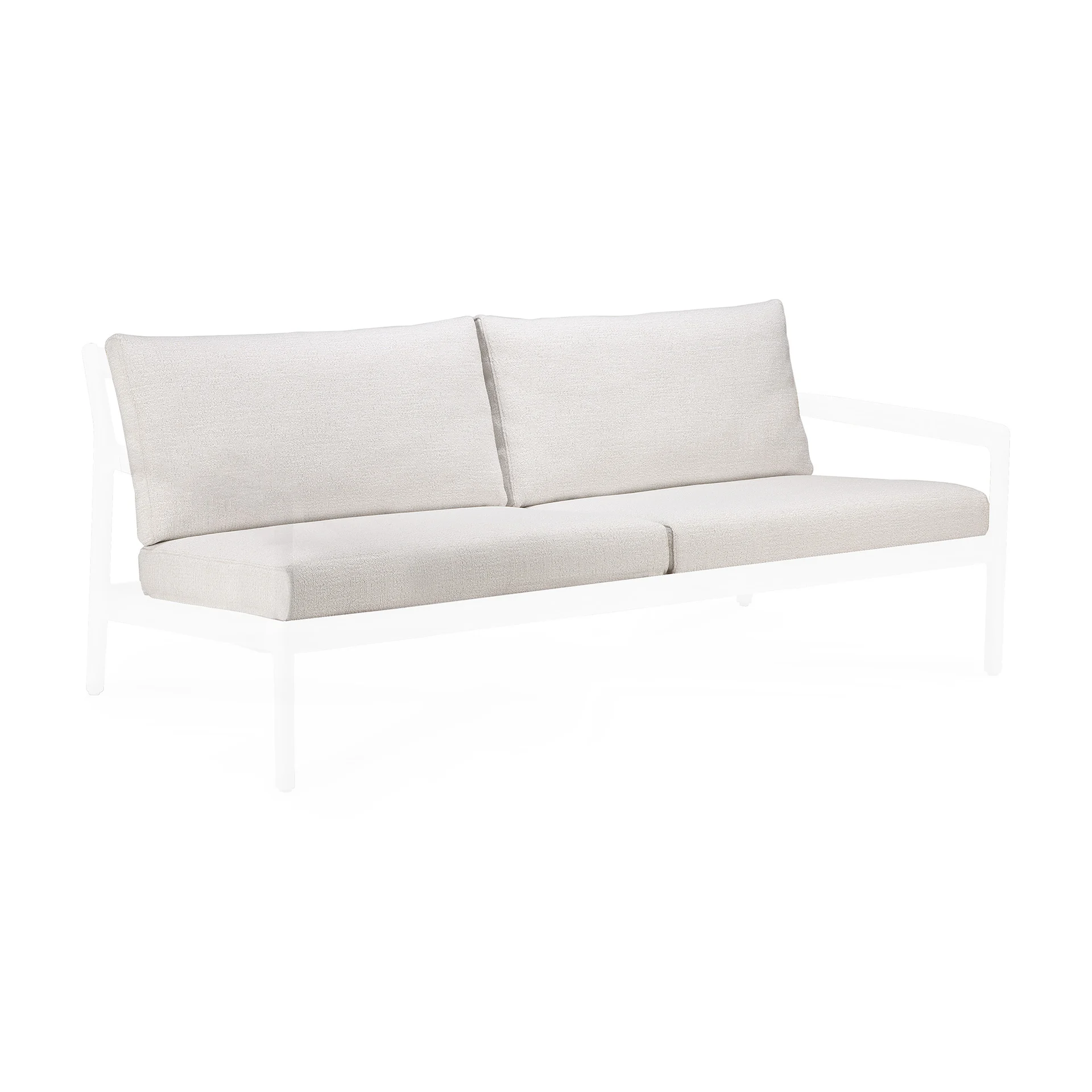 Ethnicraft Jack Outdoorkissenset für 2-Sitzer Sofa Stoff