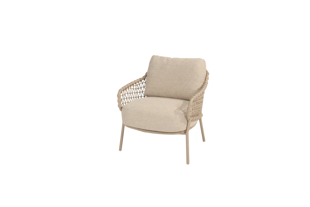 4Seasons Sardinia Low Dining Sessel mit 2 Kissen