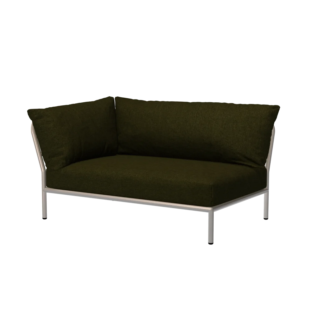 HOUE LEVEL 2 Sofaecke Kissen links Aluminiumgestell