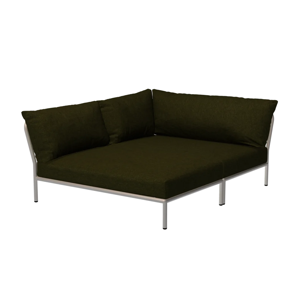 HOUE LEVEL 2 Cozy Ecke Kissen links Aluminiumgestell