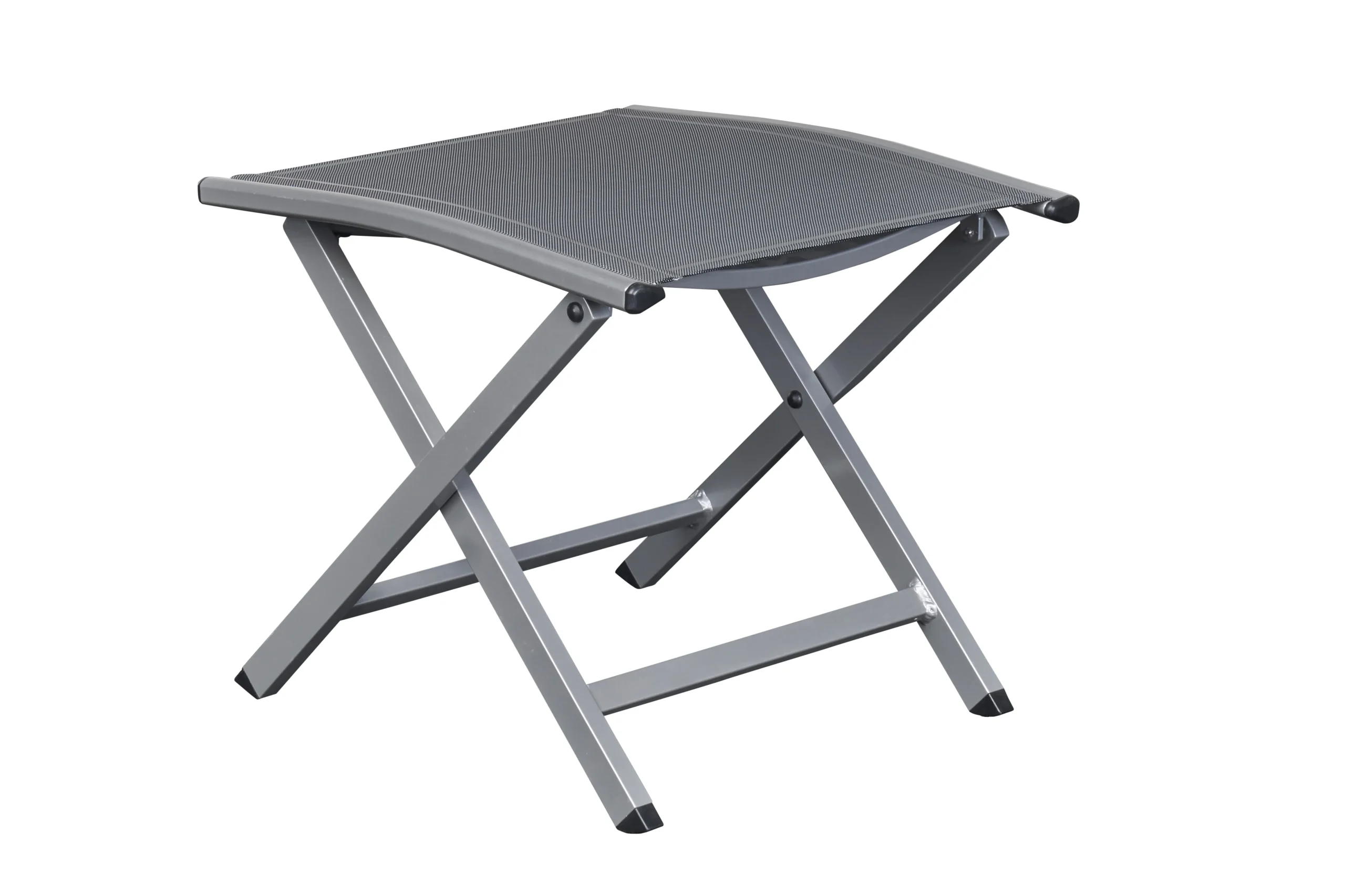 LC Garden Unicamo Hocker Aluminium / Silber