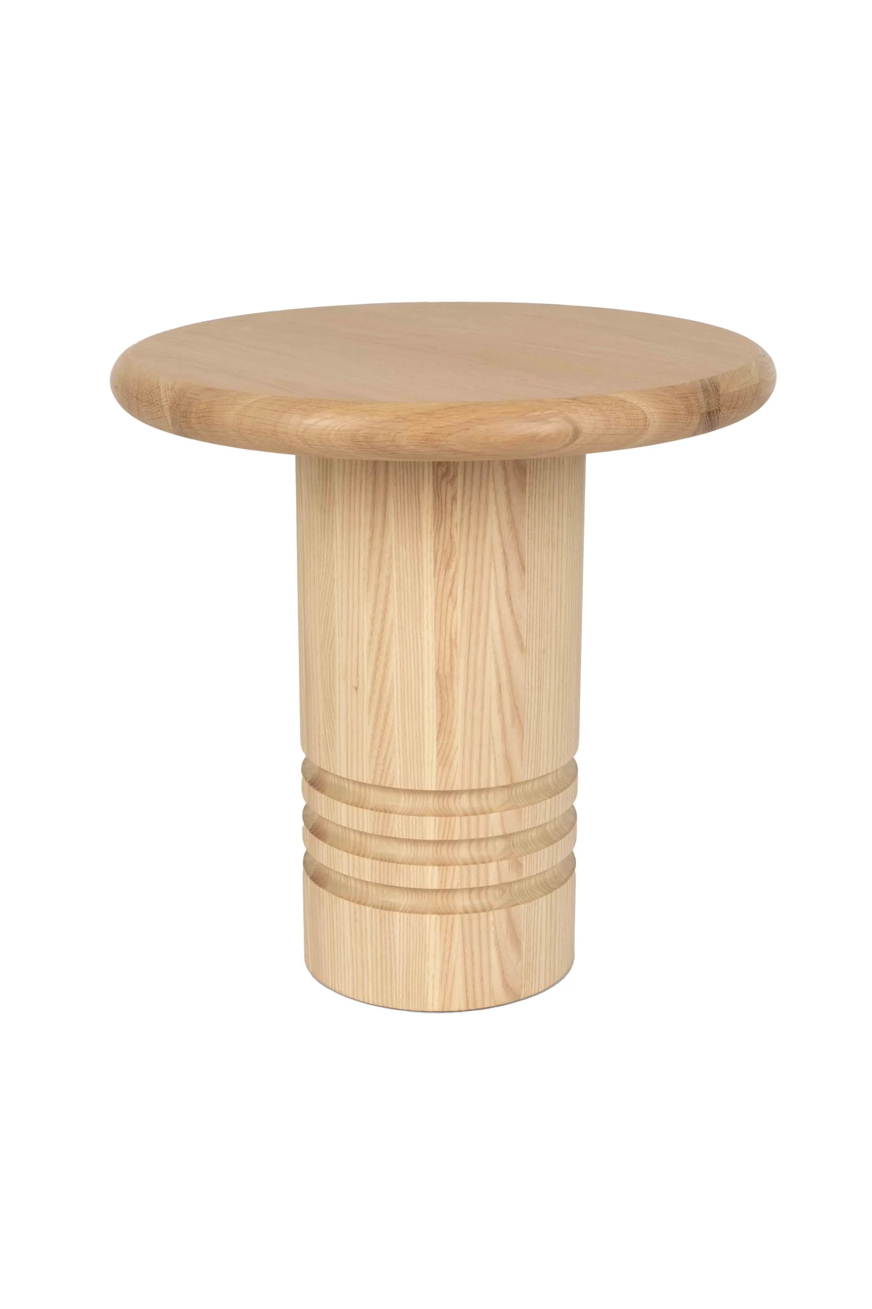 Zuiver Chunk Beistelltisch Eschenholz/Eichenfurnier Ø45x45 cm