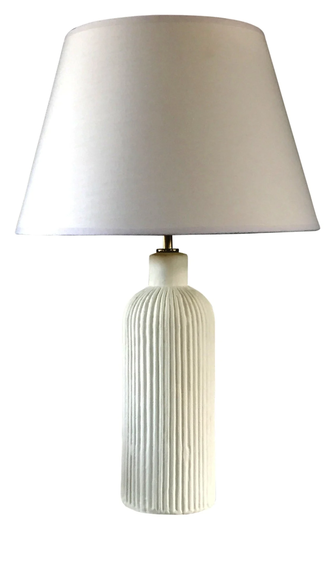 Odina Tischlampe Keramik Weiß - FASMAS