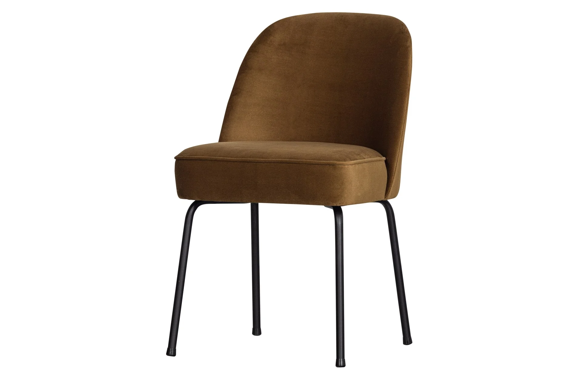 Esszimmerstuhl Vogue Samt, modern gepolstert, honiggelb, elegantes Design für Dein Zuhause - Woood