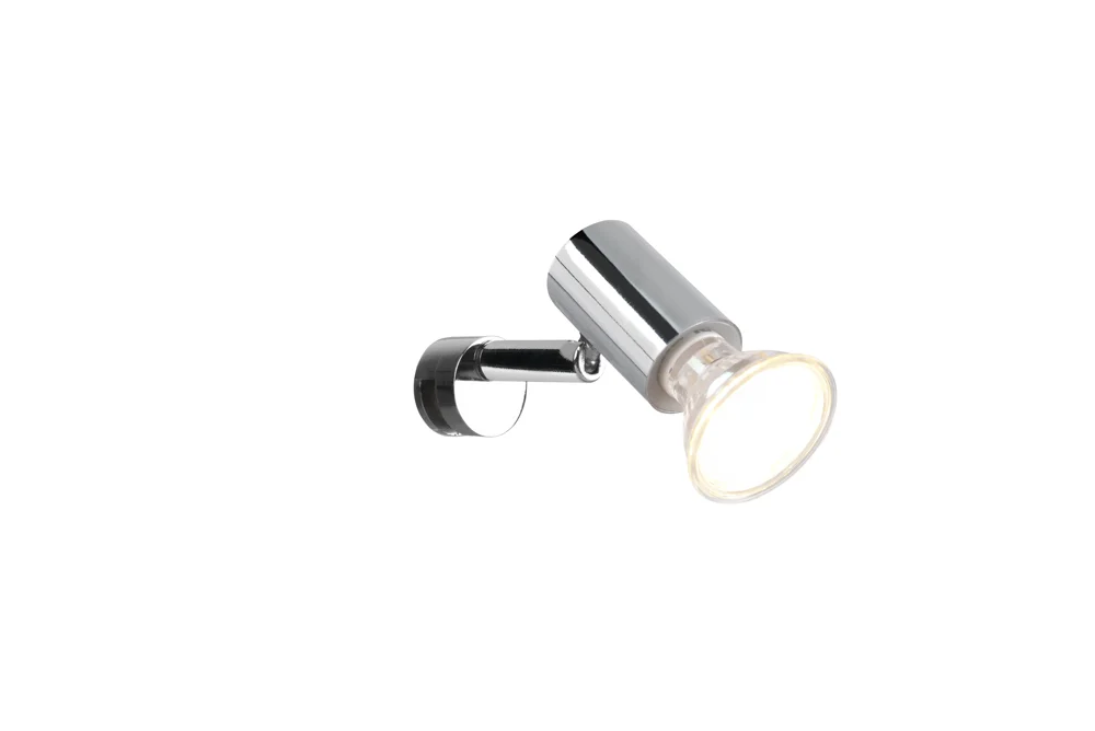 Trio Lorenzo Wandleuchte Metall Chrom