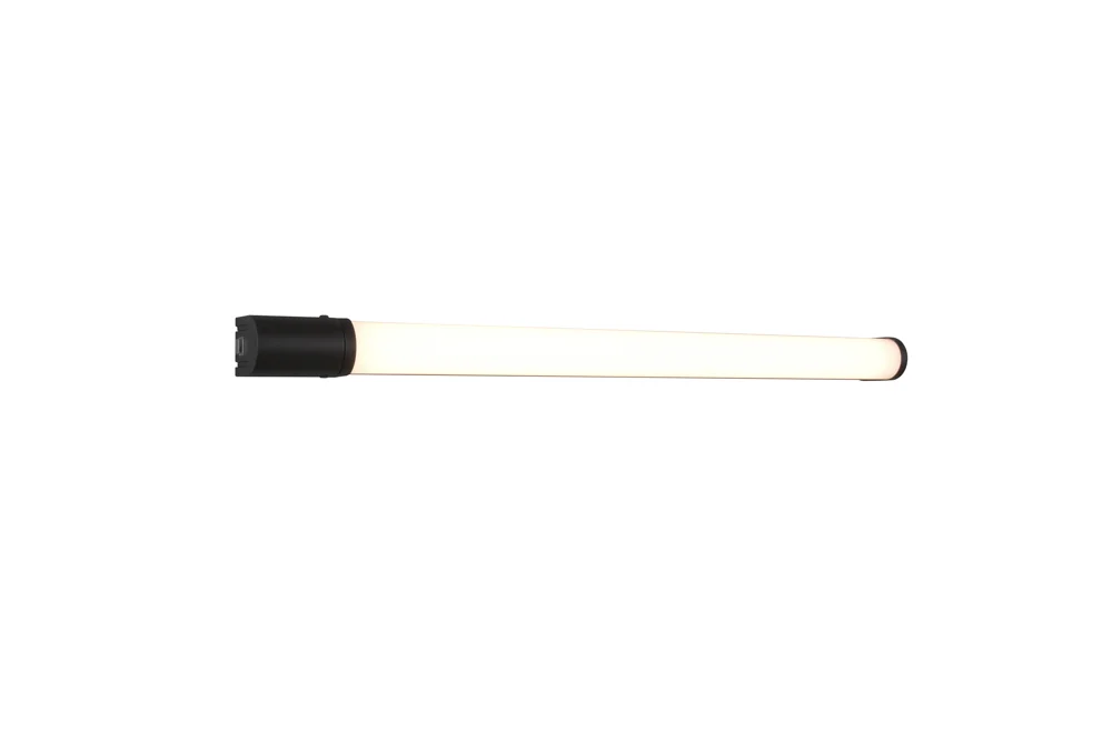 Trio Piera Wandleuchte LED Kunststoff Schwarz matt