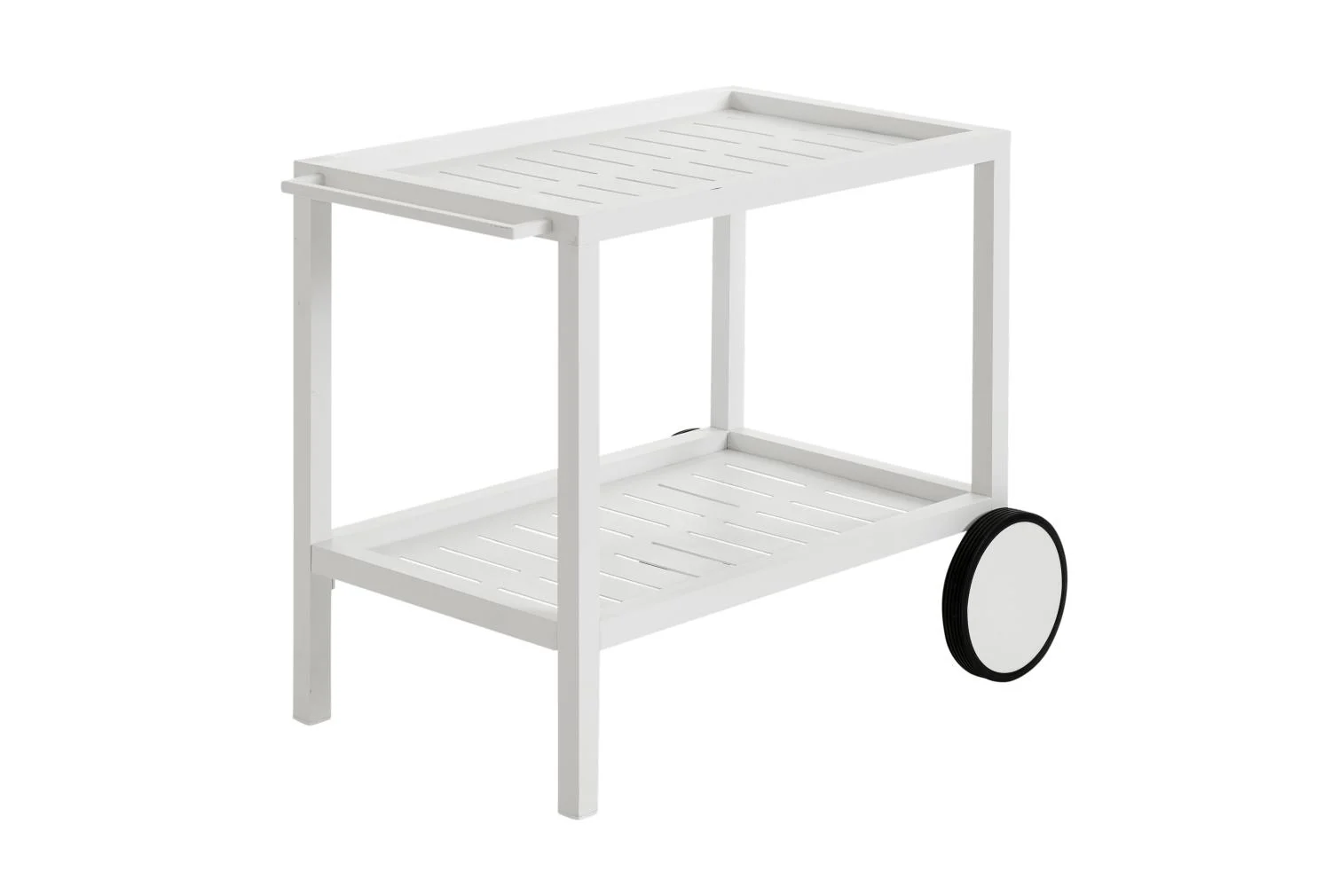 Brafab Belfort Servierwagen mit Rollen Aluminium