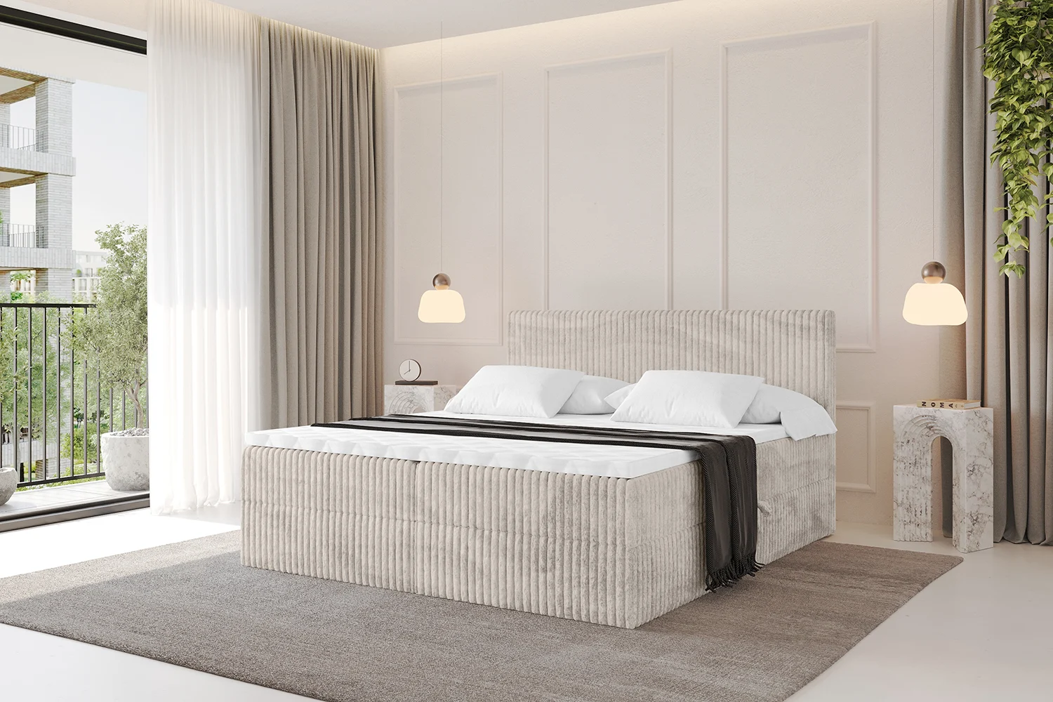 Boxbett TOLO Creme - Tilia 01 120x200 cm