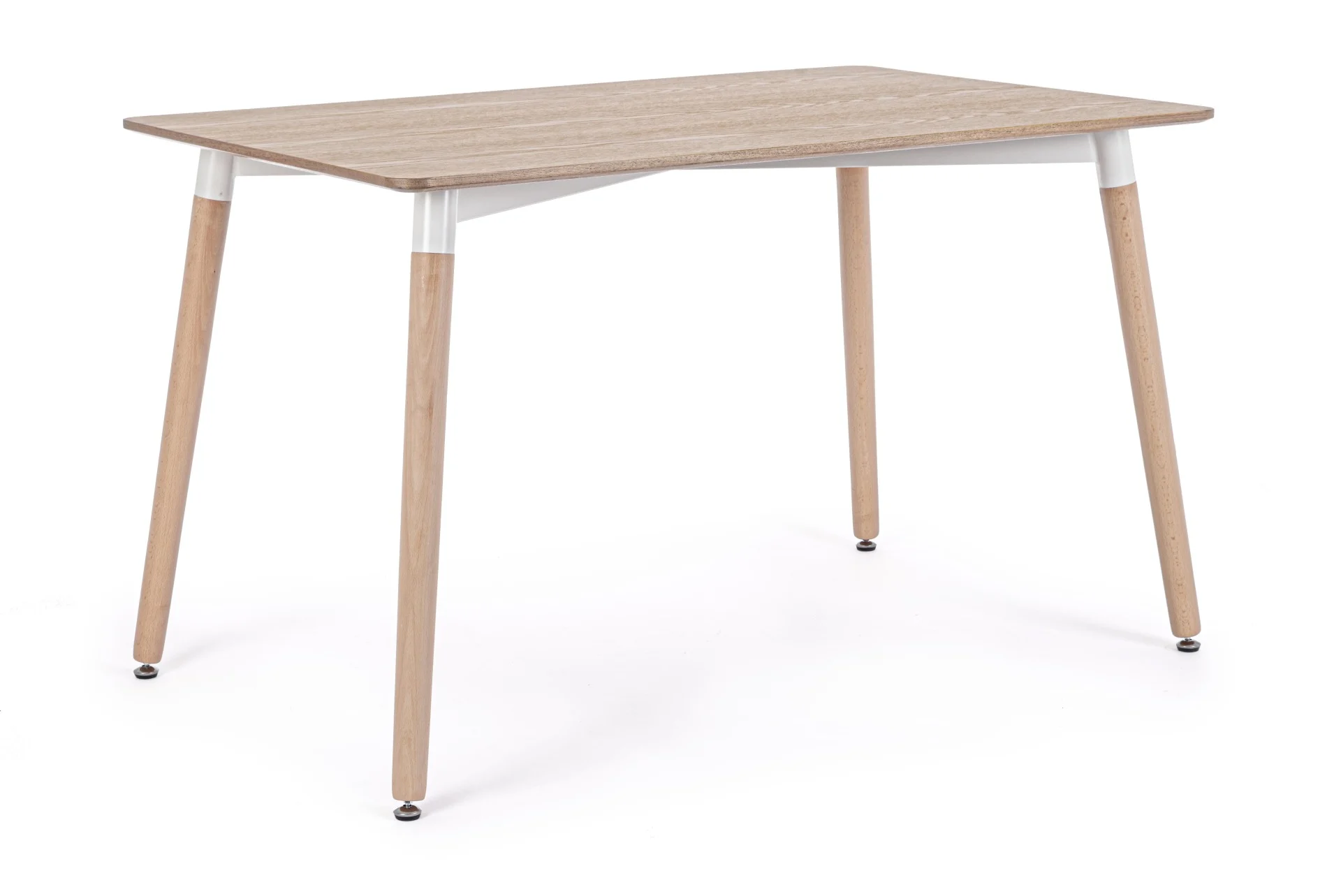Esstisch David aus MDF, klassisch rechteckig, Natur, für 4–6 Personen, 120 cm - Bizzotto
