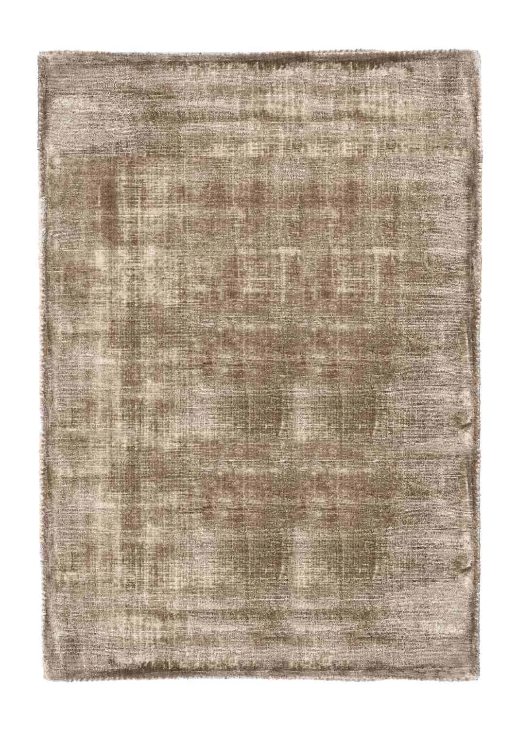 Teppich Rashmi aus Viskose, modern, Braun, 140x200 cm, hochwertige Haptik für Dein Zuhause - Bizzotto