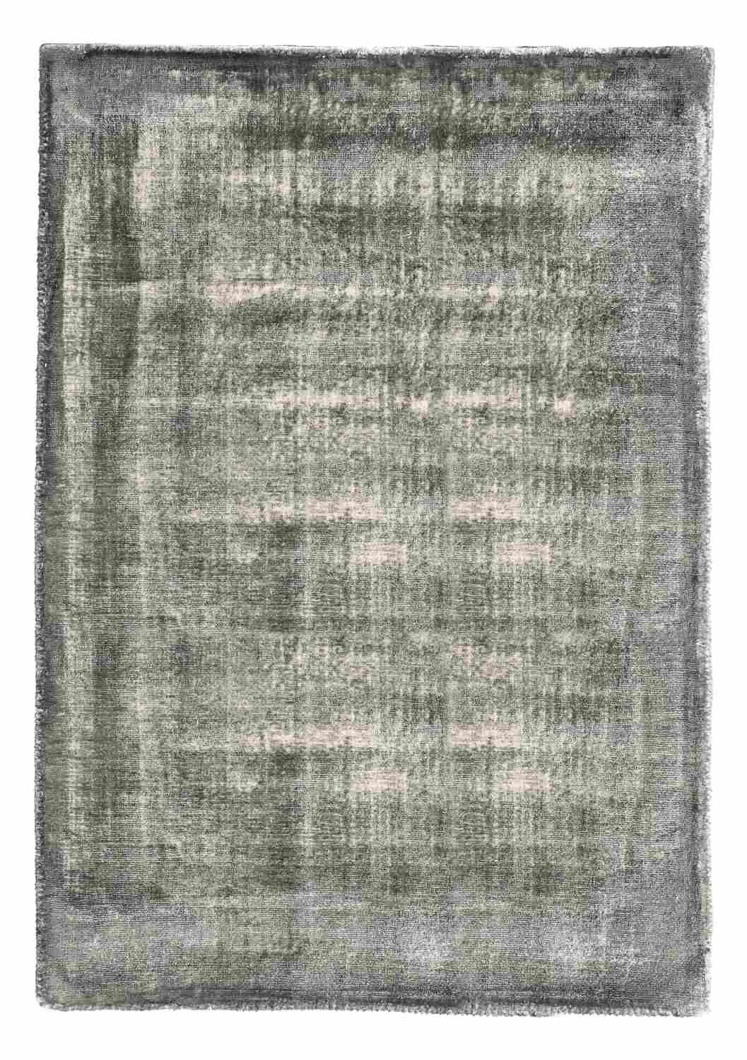 Teppich Rashmi aus Viskose, modern und pflegeleicht, Grau, 160x230 cm, für Dein Zuhause - Bizzotto