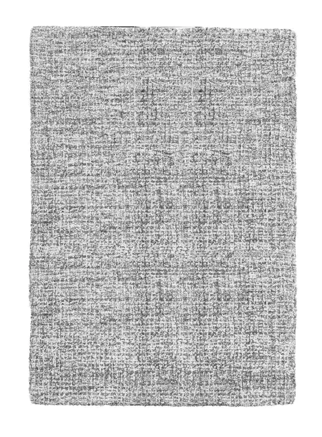 Teppich Hansi aus Mischgewebe, klassisch, Grau, 140x200 cm, angenehm weich für dein Zuhause - Bizzotto