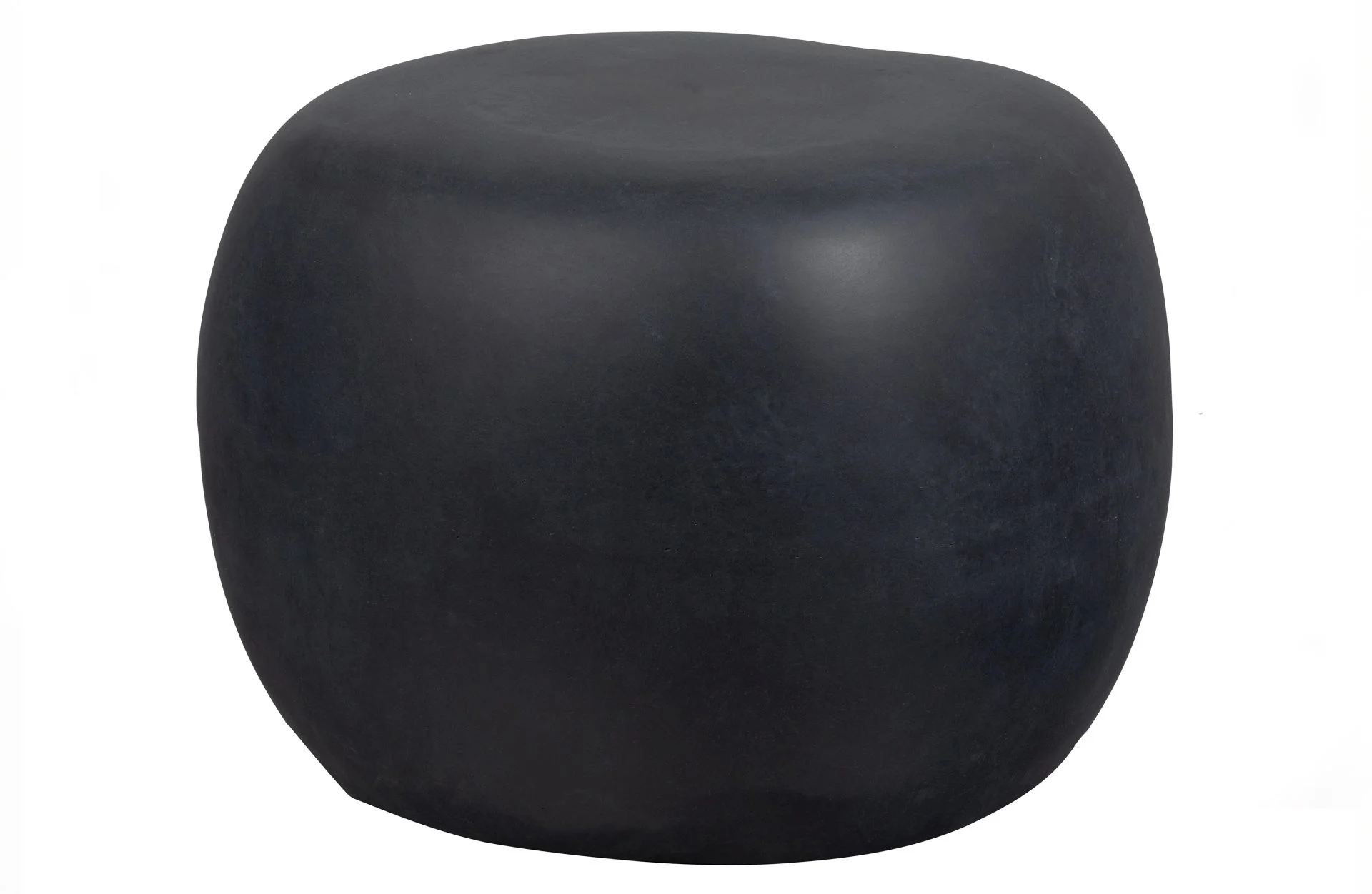 Couchtisch Pebble aus Tonfaser, organisches Design, modern, anthrazit, klein, Unikat für Dein Zuhause - VTwonen
