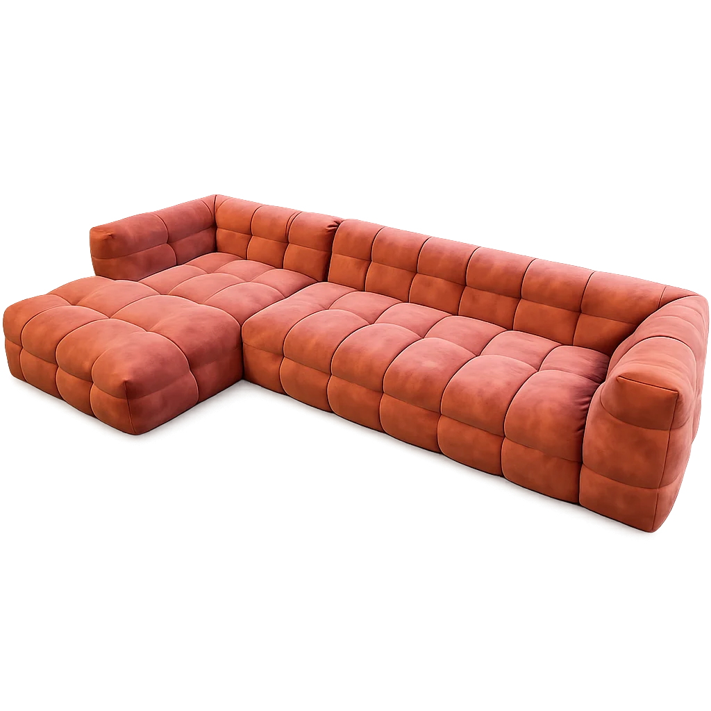 Prestige Sofa Stoff Adore Rot | Outlet - FASMAS