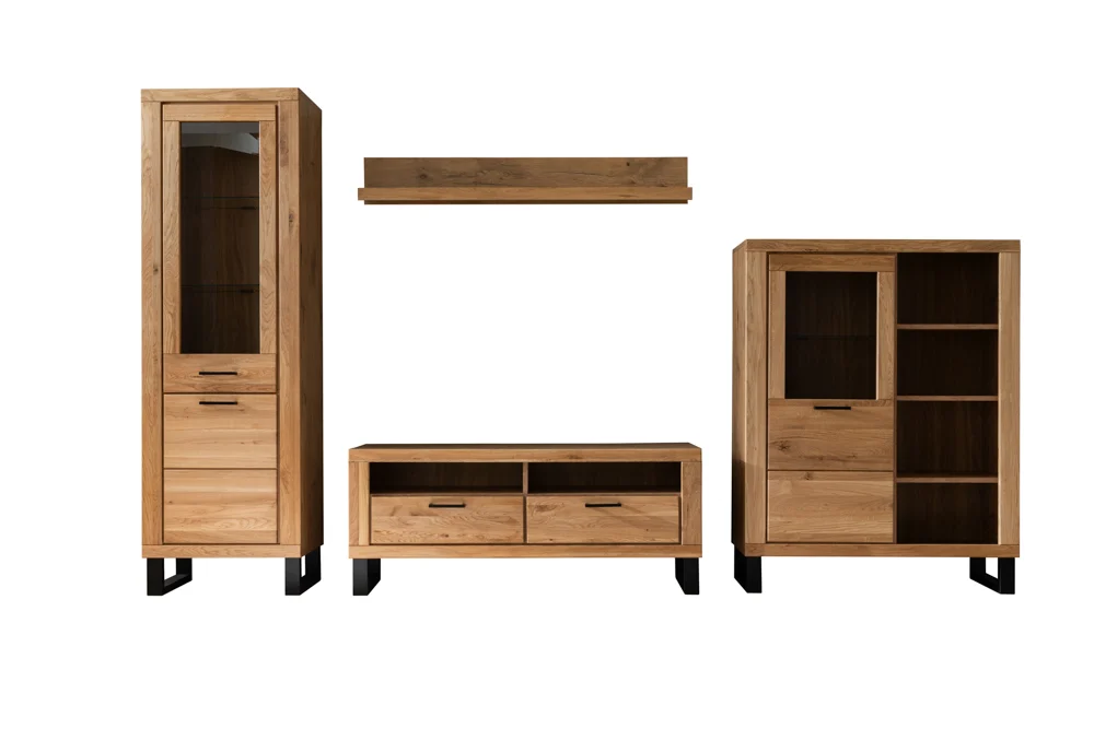 MCA Direkt KAMBO Wohnwand W01 349 cm
