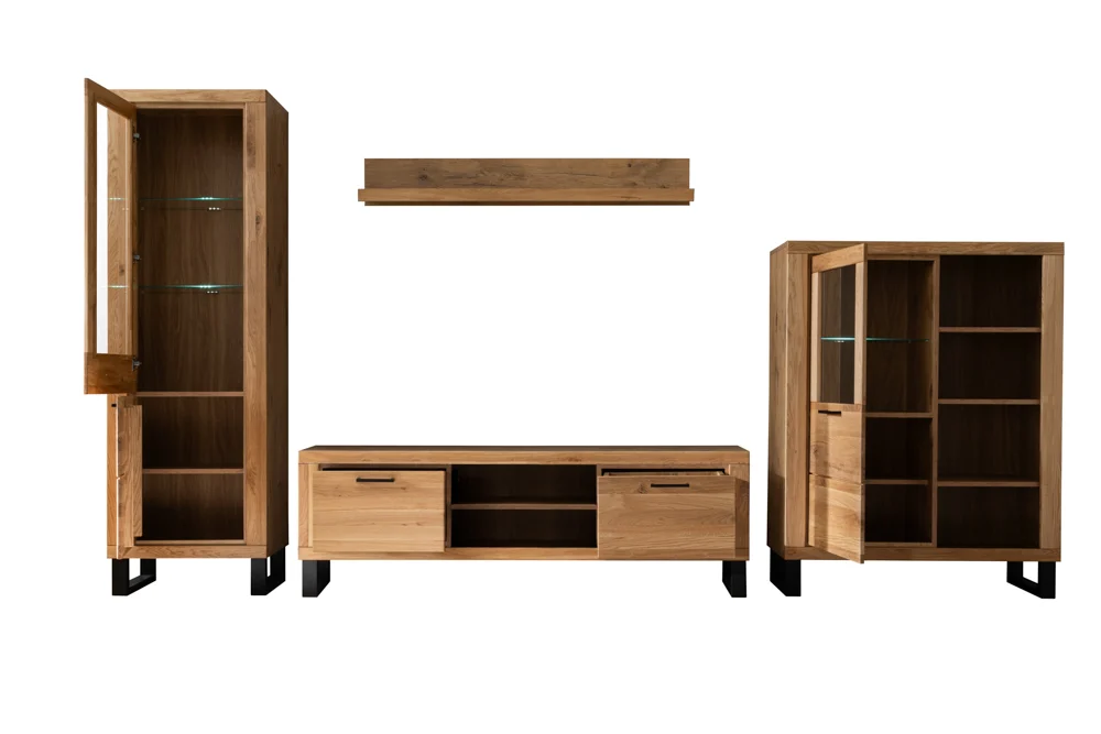 MCA Direkt KAMBO Wohnwand W02 379 cm