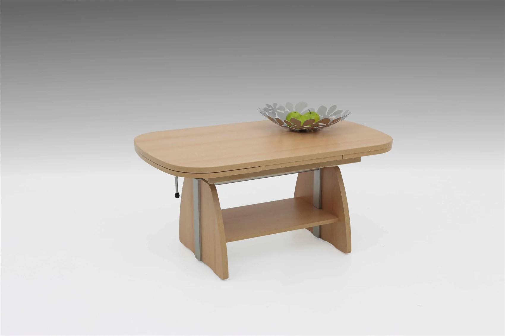 Couchtisch Funktionscouchtisch NILAN mit zwei Funktionen Dekor Buche - Fun Moebel