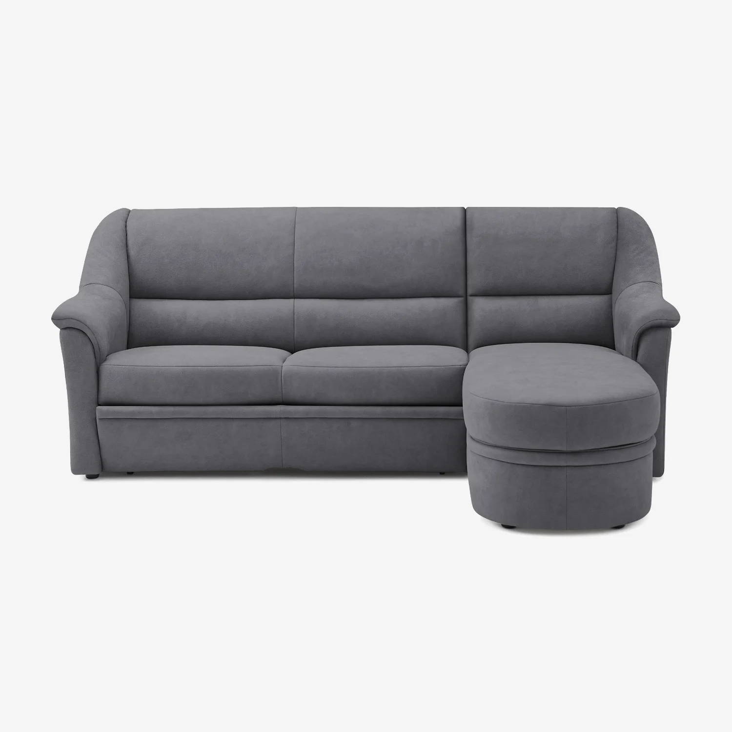 Ecksofa Fiora 2-teilig Anthrazit