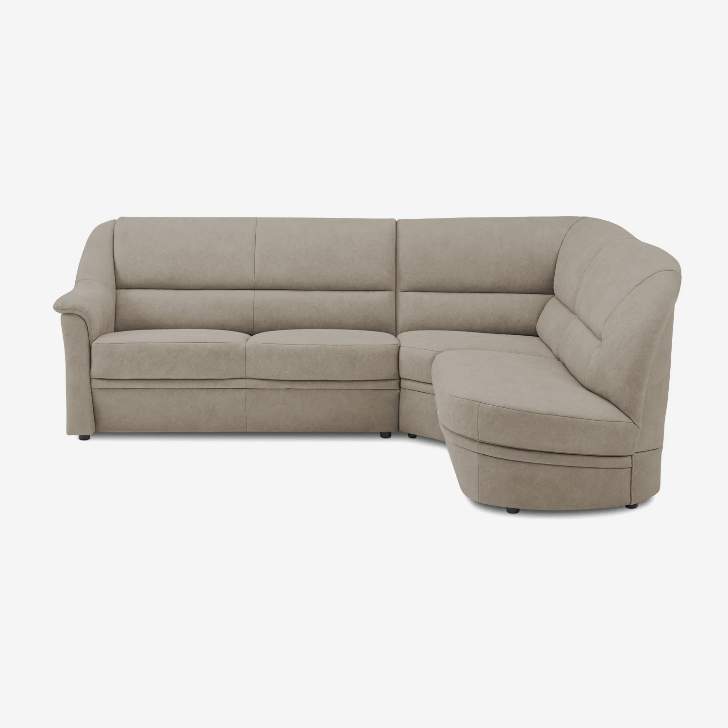 Ecksofa Fiora 3-teilig Stone