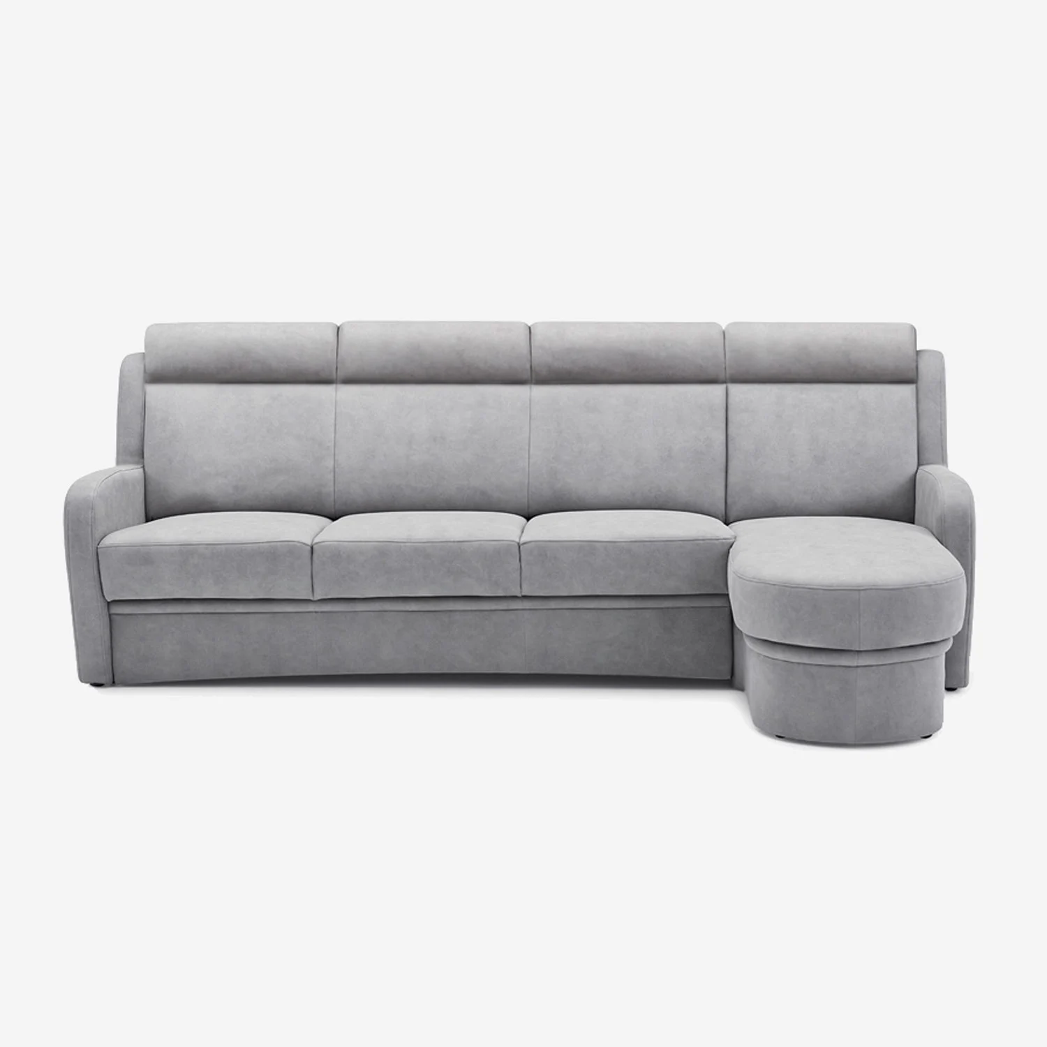 Ecksofa Varese Silber - Angebote