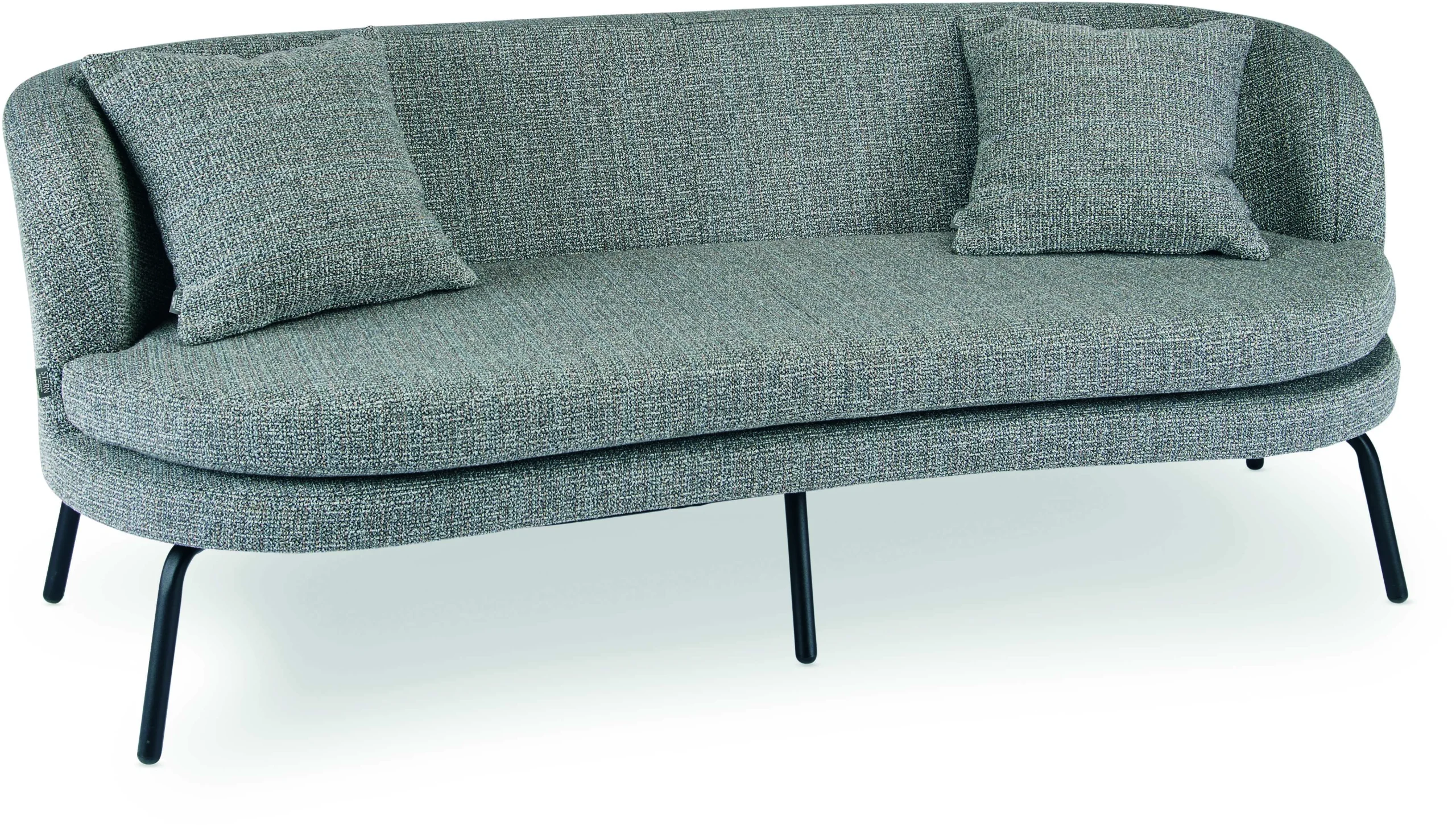 Stern Ära NOA Lounge-Sofa 2,5-Sitzer Aluminium/Stoffbezug inkl. Kissen