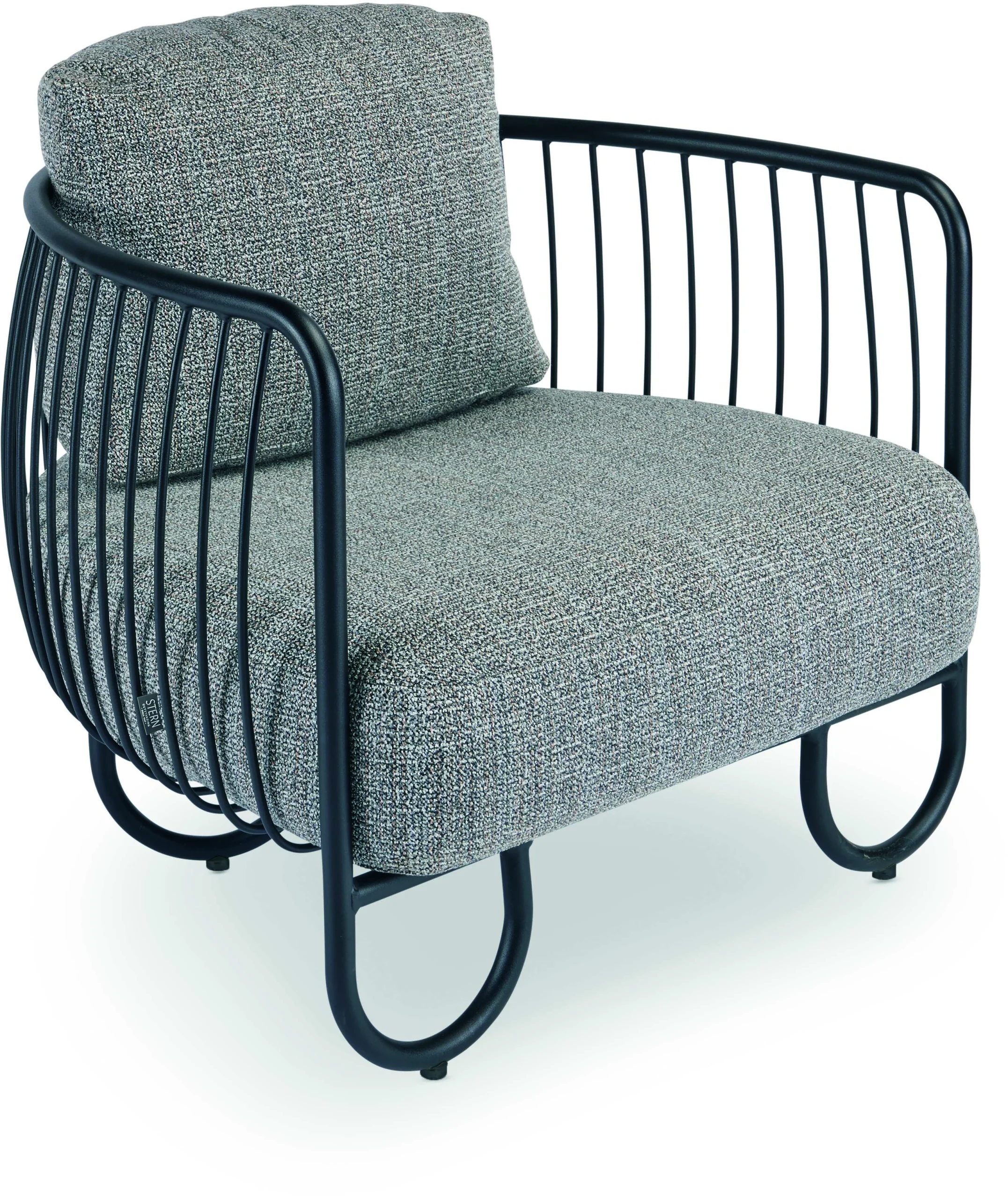 Stern Ära ILA Lounge-Sessel Aluminium/Stoffbezug inkl. Kissenset