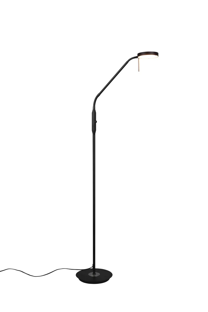 Trio Monza Stehleuchte LED Metall Sensordimmer