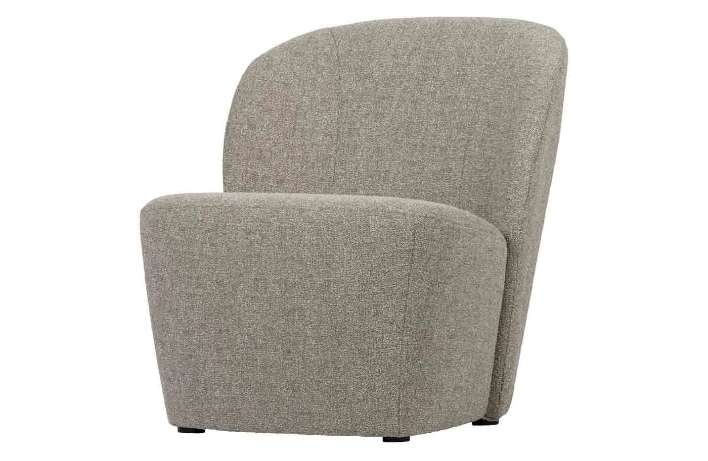 Sessel Lofty Stoffbezug, modern und gepolstert, Natur, komfortables Sitzkissen - VTwonen