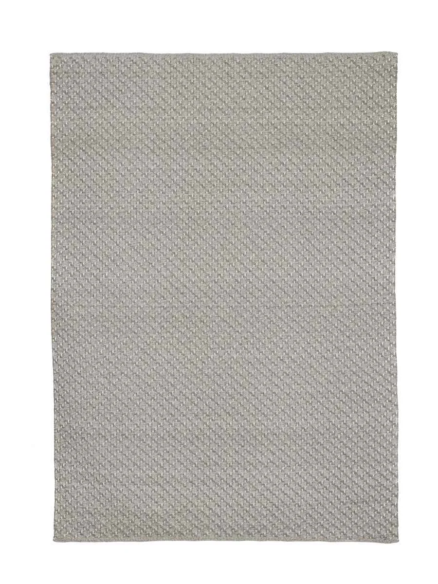 Outdoor-Teppich Bhajan aus Polypropylen, modern und robust, grau, 200x300 cm