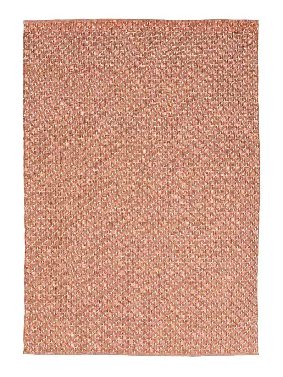 Outdoor-Teppich Bhajan aus Polypropylen, modern, rosa und orange, 200x300 cm, rechteckig