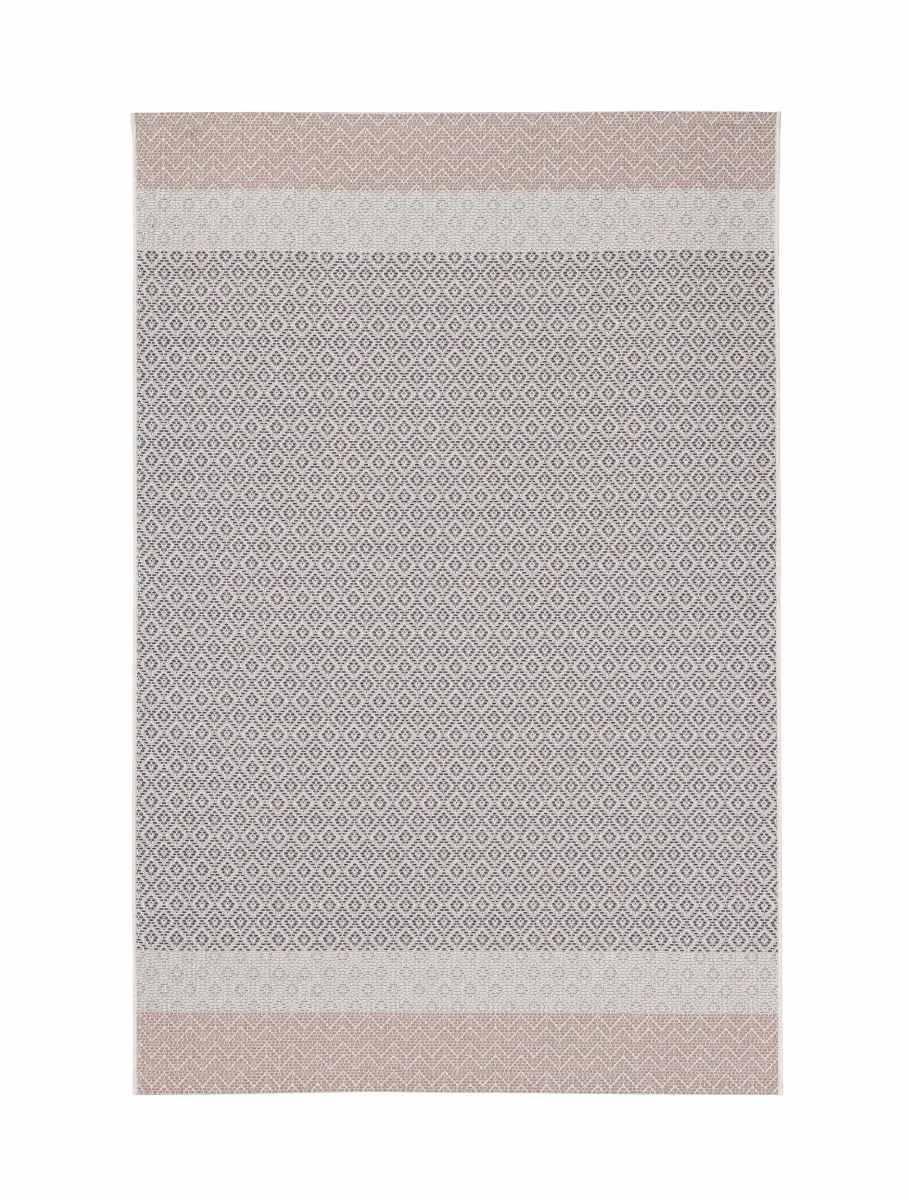 Outdoor-Teppich Leev Mischgewebe, klassisch, beige bunt, rechteckig 160x230 cm, pflegeleicht