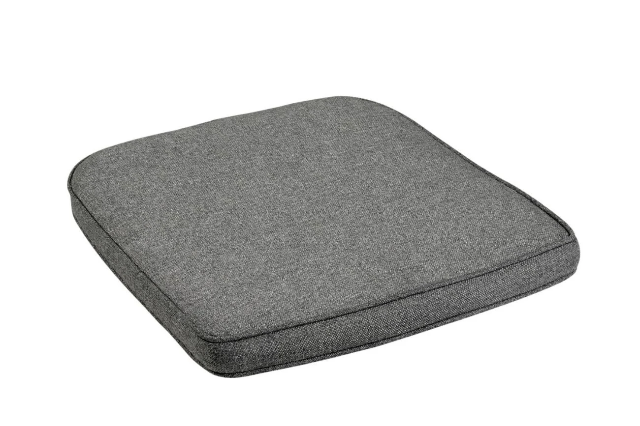 Sitzkissen Ninja aus Olefin-Stoff, klassisch, für Gartenstuhl mit Armlehne, anthrazit