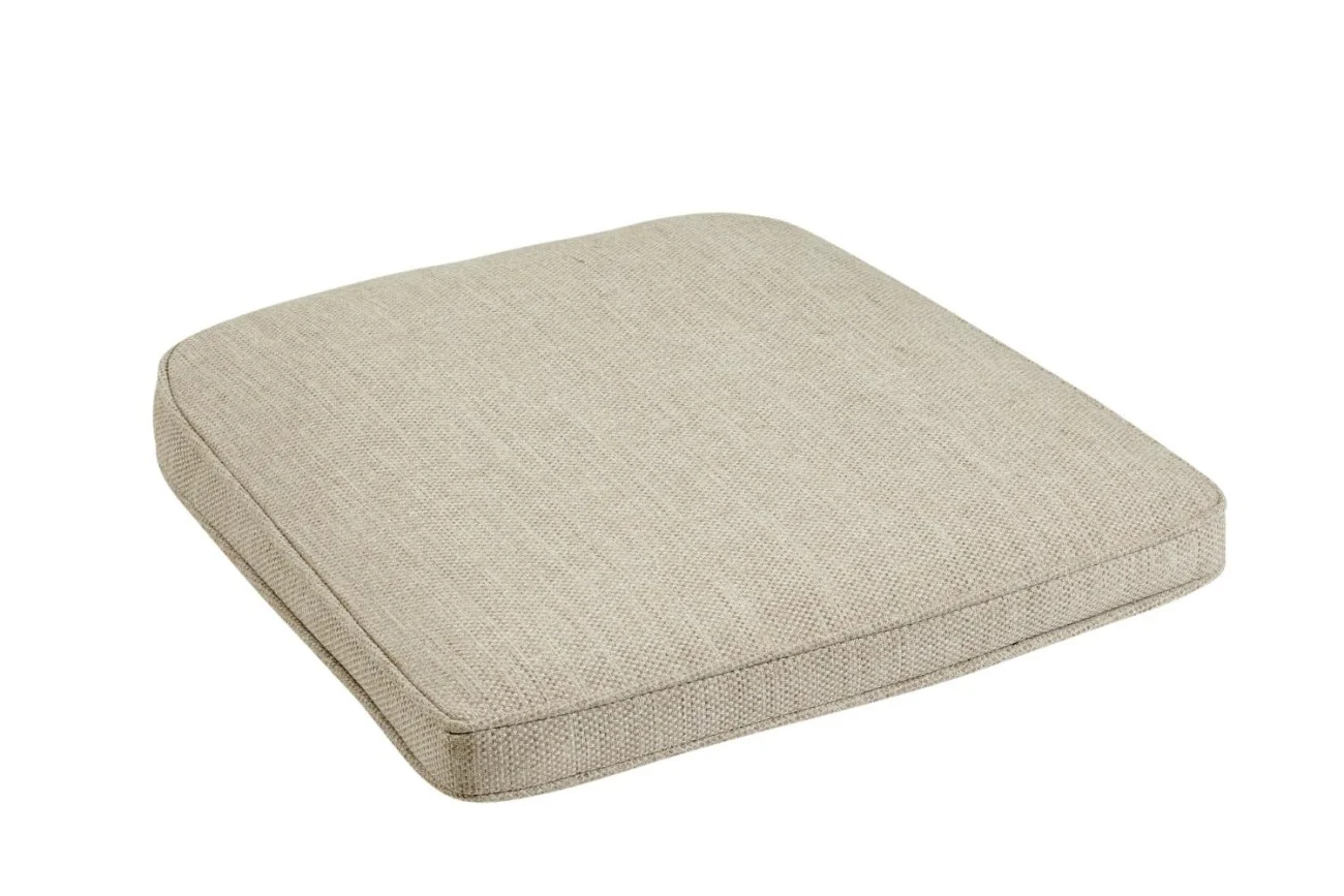 Sitzkissen Ninja aus Olefin-Stoff, klassisch, beige, für Gartenstuhl mit Armlehne