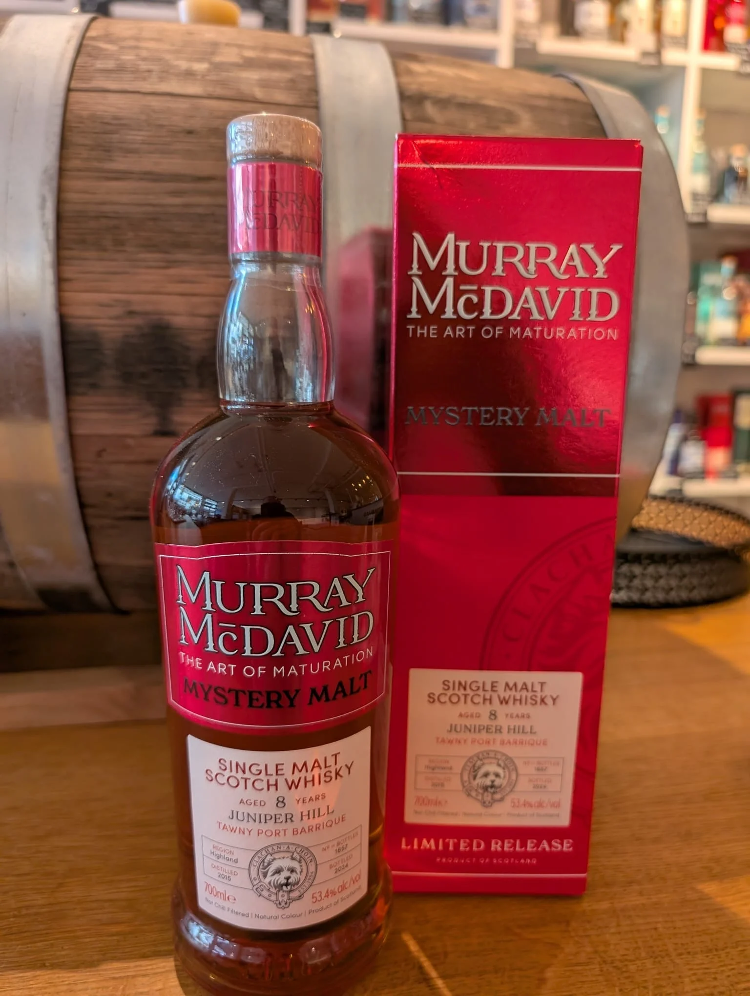 Juniper Hill 8y PX/Tawny Port Murray McDavid - FASMAS