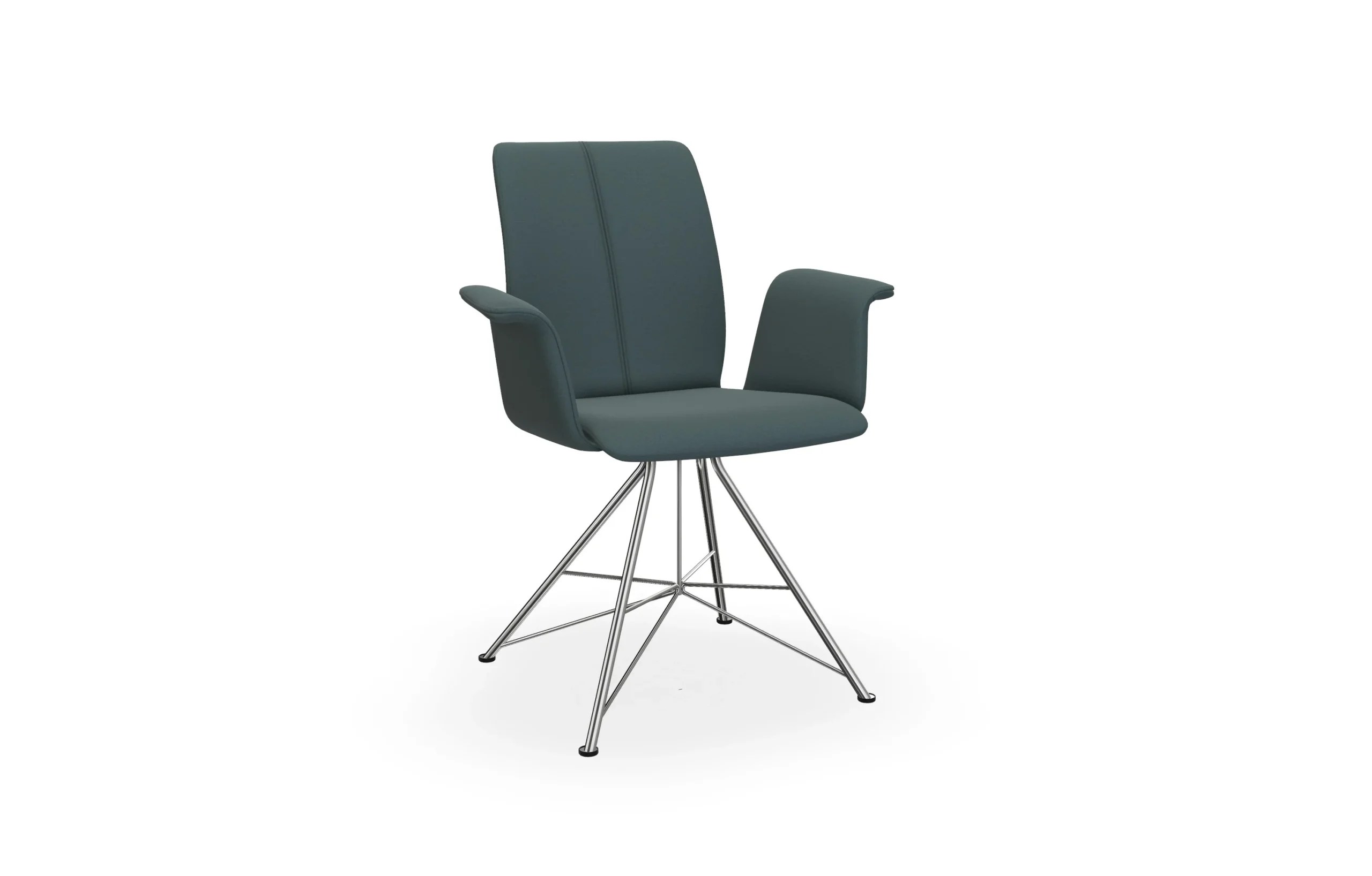 Bert Plantagie TARA SPIN COMFY 833C Stuhl mit Armlehne breit geschlossen gepolstert