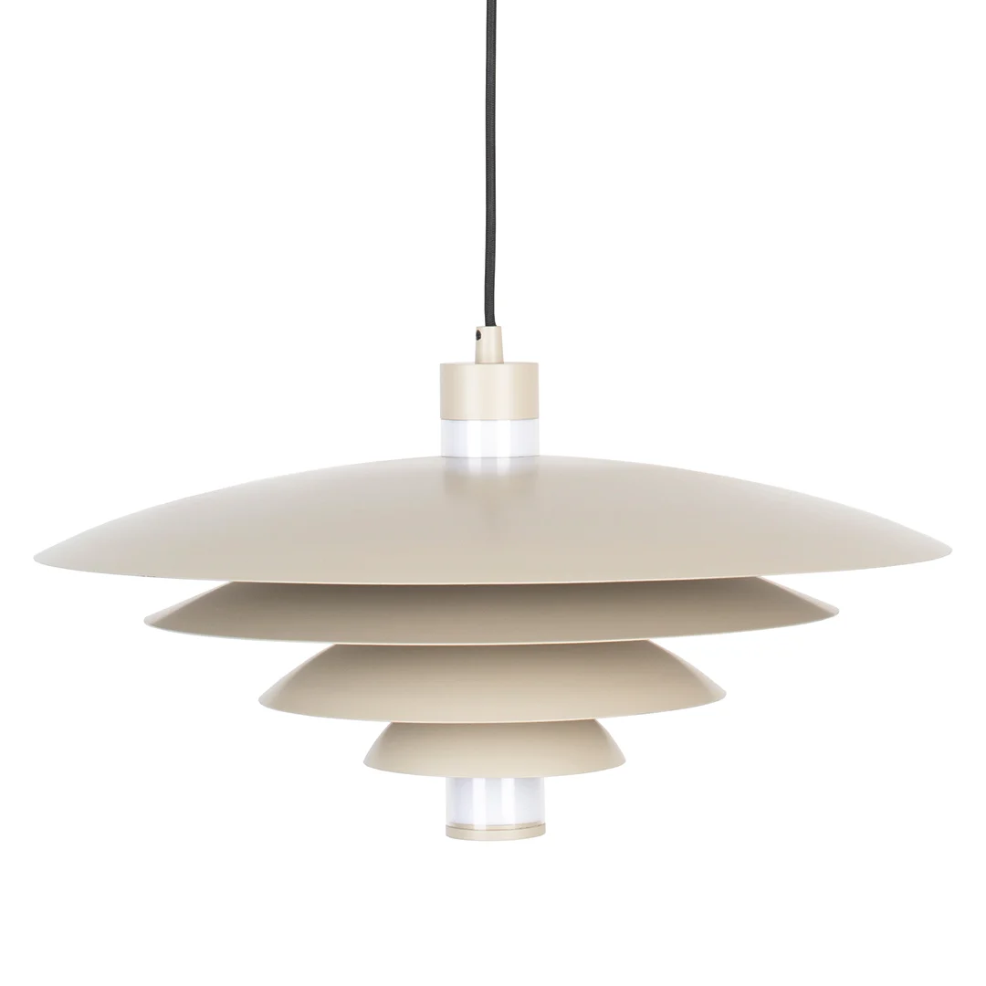 Zuiver Cole Pendelleuchte Eisen Beige Ø55x160 cm