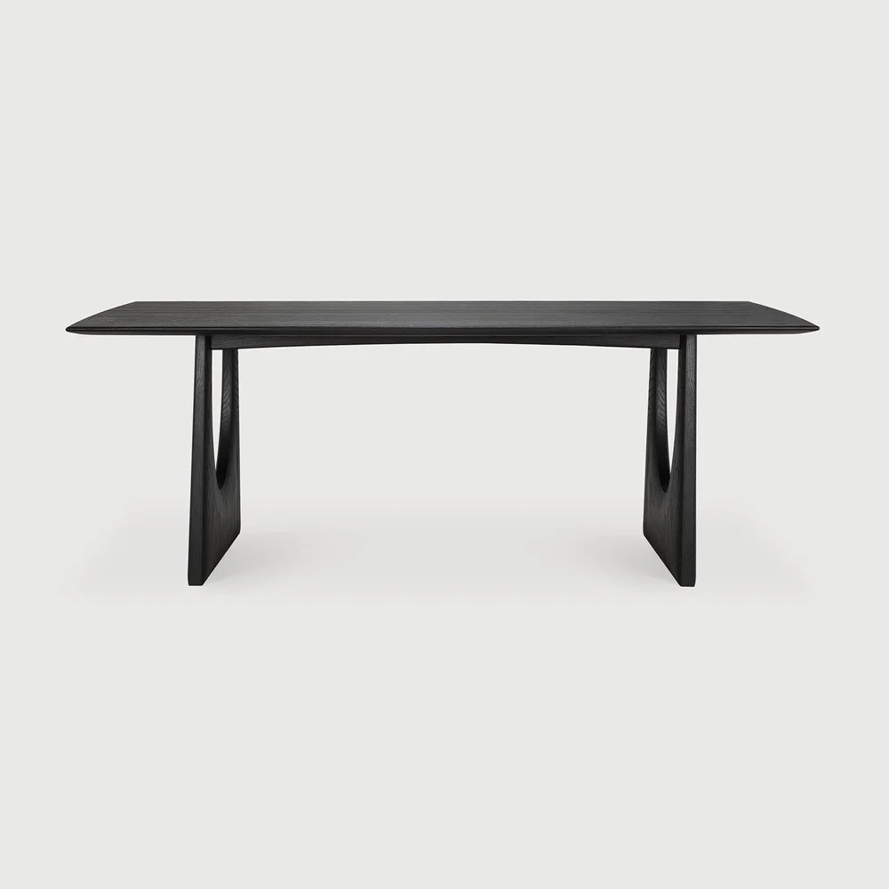 Ethnicraft Geometric Indoor Tisch Eichenholz Schwarz