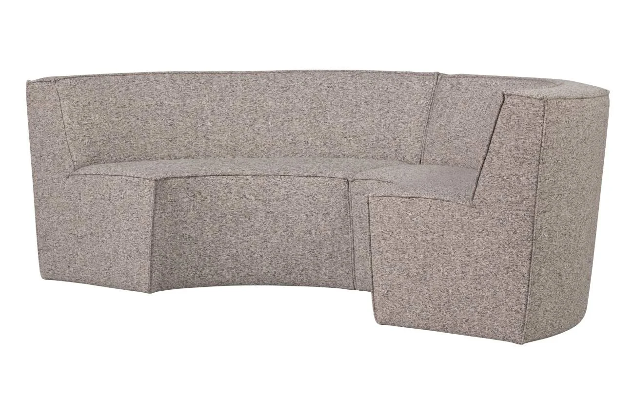 Essbank Europa aus Webstoff, modern, 4-Sitzer, sand-beige, eleganter Komfort für Dein Esszimmer