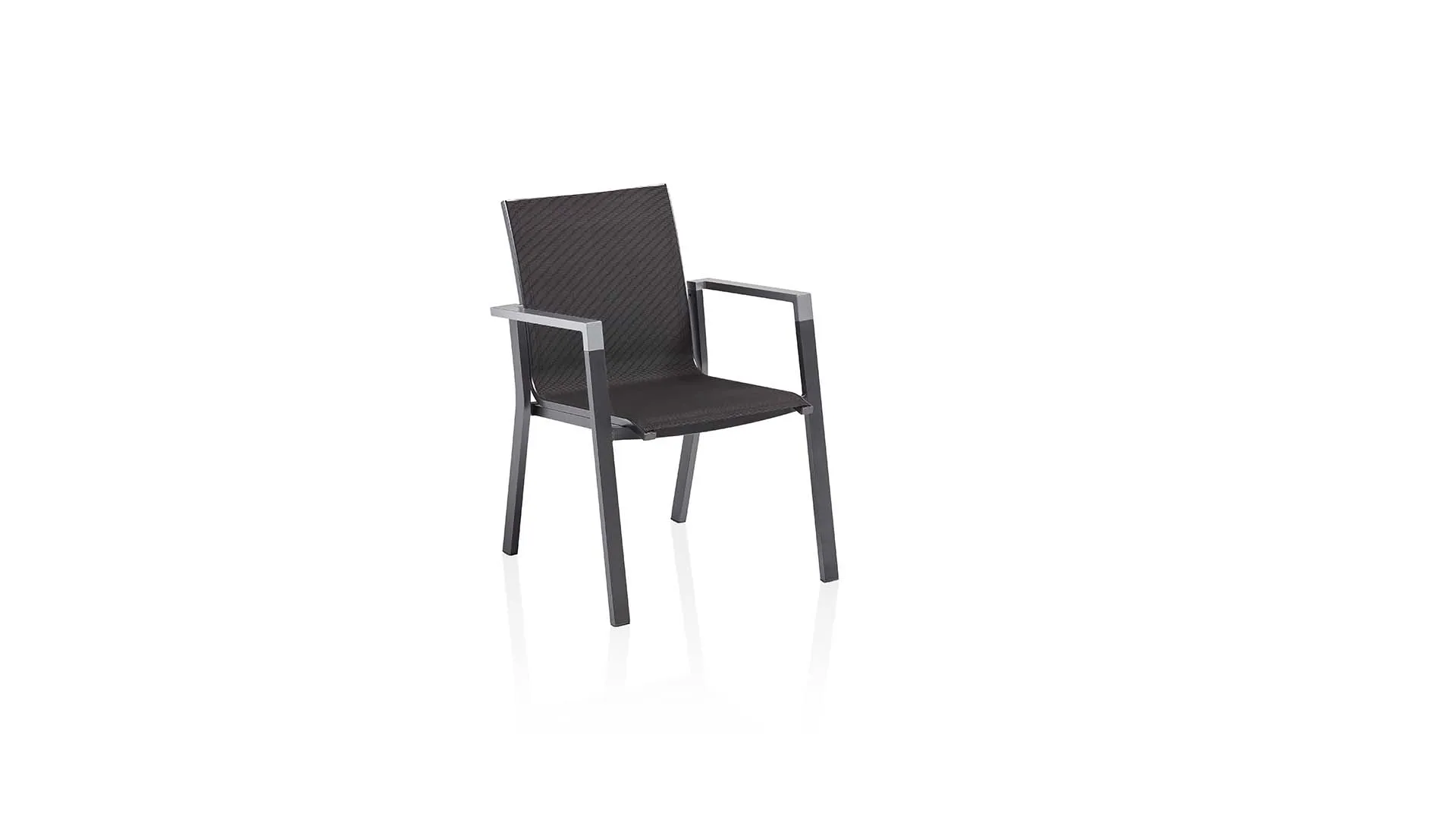 Kettler Rasmus Stapelsessel Aluminium/Outdoorgewebe