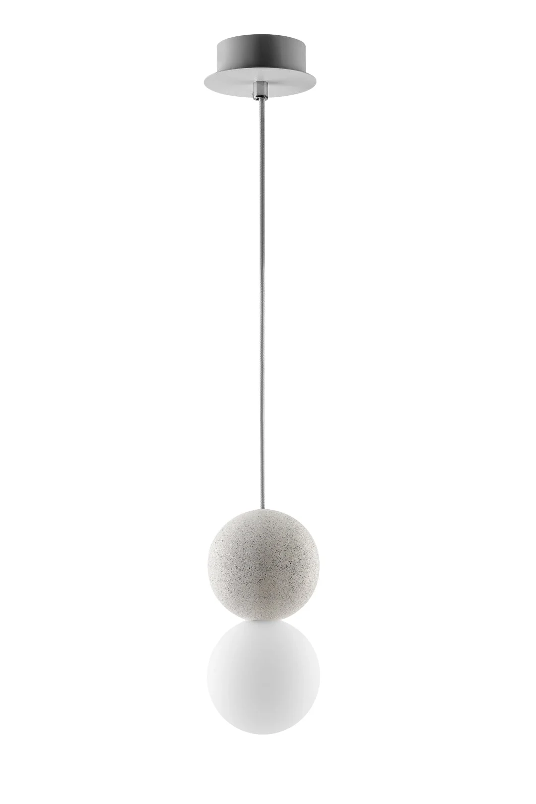 Moon Pendelleuchte Ø 10cm, Weiß - FASMAS