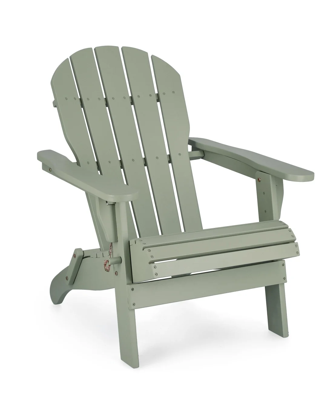 Gartensessel Filadelfia aus Akazienholz, klassischer Stil, klappbar, Farbe Salbei - Bizzotto