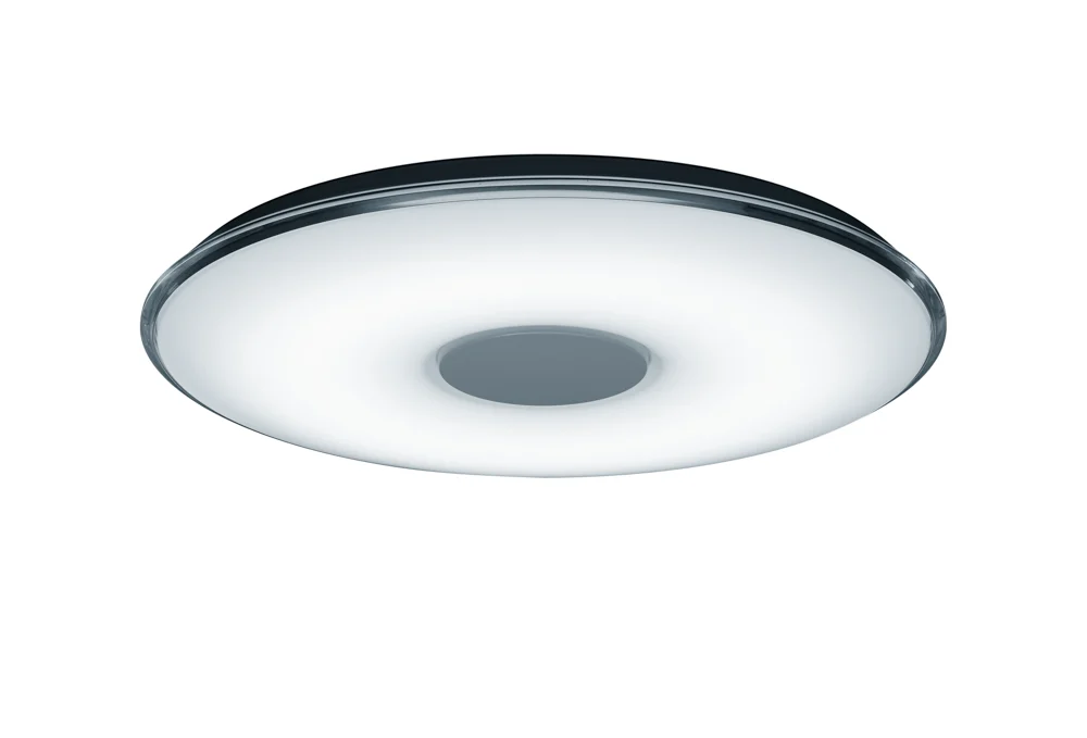 Trio Tokyo Deckenleuchte Metall/Schwarz matt LED integrierter Dimmer