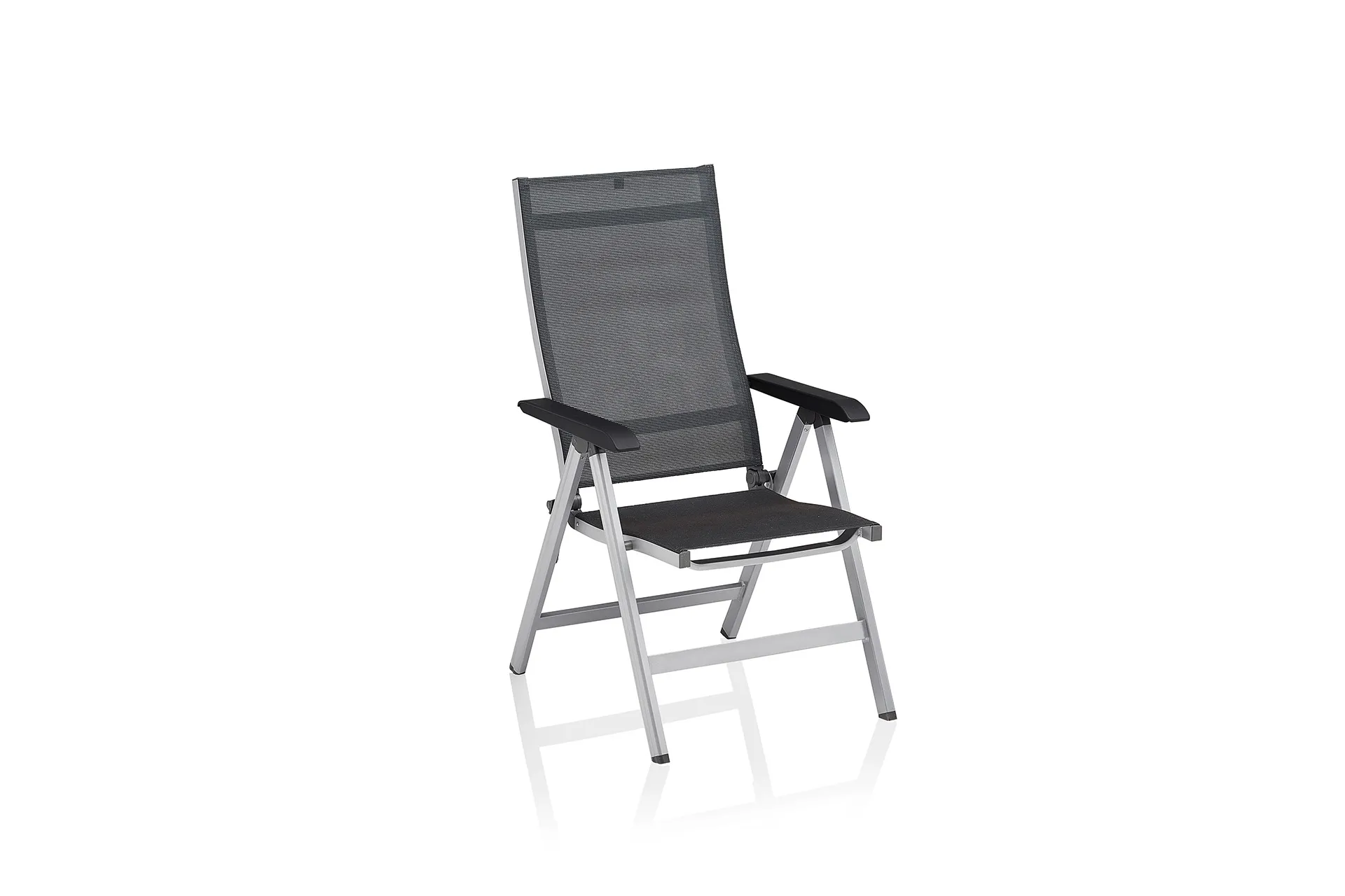 Kettler Basic+ Premium Multipositionssessel Aluminium/Outdoorgewebe