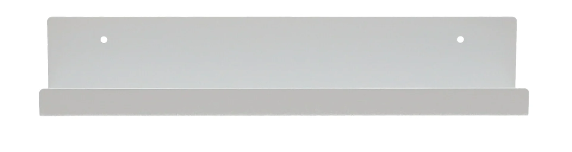 Wandregal Jill aus Metall, modern und pulverbeschichtet, 50 cm, Weiß, für dein Zuhause - Jan Kurtz
